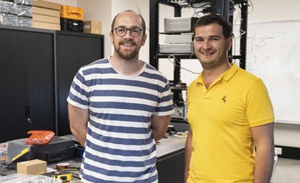 Dr Joel Carpenter and Dr Mickael Mounaix